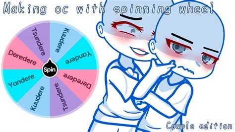 Gacha Relationship wheel Spin to randomly choose from these options Couple , Soulmates, Enemys, Friends, Kids, Co workers, Family , Poly Open full pageExplore more wheelsHome page. . Gacha couple oc wheel